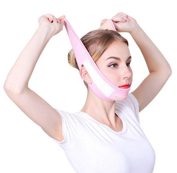 Mascarilla facial adelgazante en V, levantamiento de mejillas y barbilla, cinturón adelgazante para cuello, belleza delicada, máscara facial fina, vendaje adelgazante