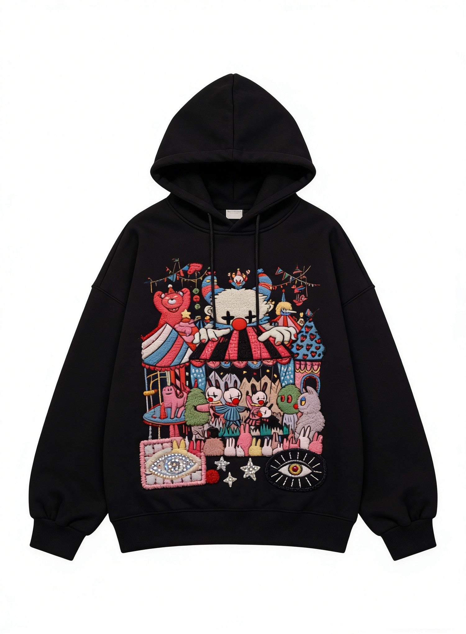 Fashion Casual Printed Polyester Sweater