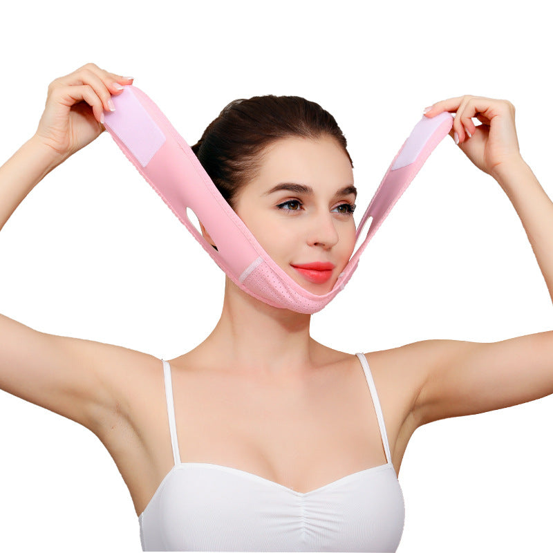 Mascarilla facial adelgazante en V, levantamiento de mejillas y barbilla, cinturón adelgazante para cuello, belleza delicada, máscara facial fina, vendaje adelgazante