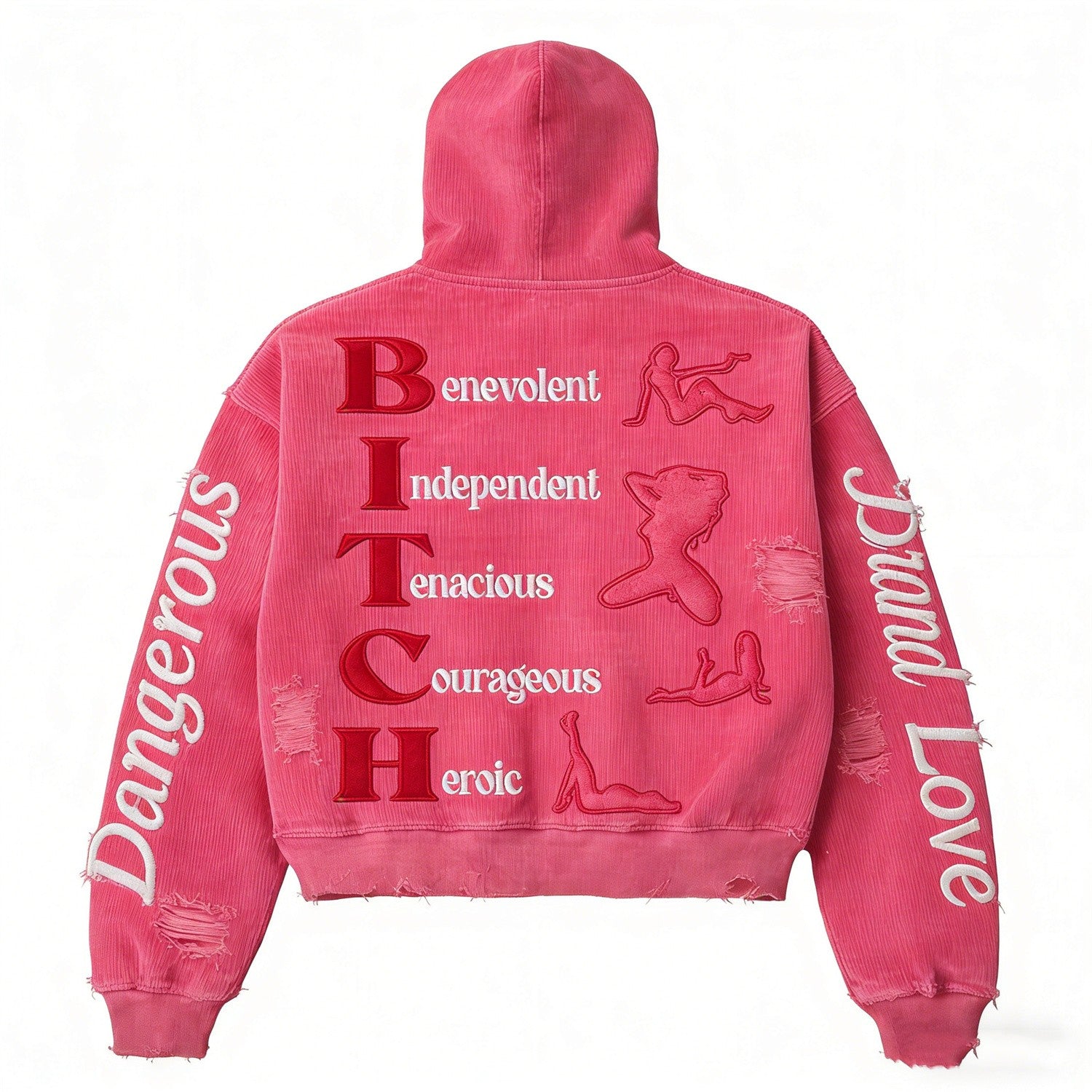 Fashion Casual Printed Polyester Sweater