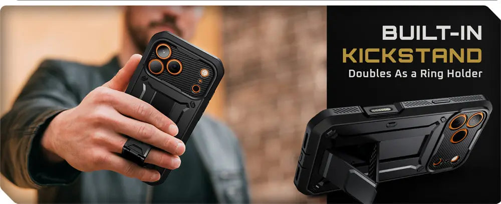 Heavy Duty SUPCASE UB Pro Case for iPhone 17 Pro Max 6.9" – Rugged Full-Body Armor Cover with Built-in Screen Protector