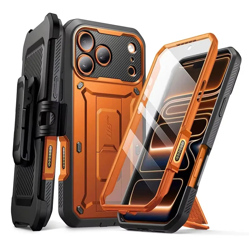 Heavy Duty SUPCASE UB Pro Case for iPhone 17 Pro Max 6.9" – Rugged Full-Body Armor Cover with Built-in Screen Protector