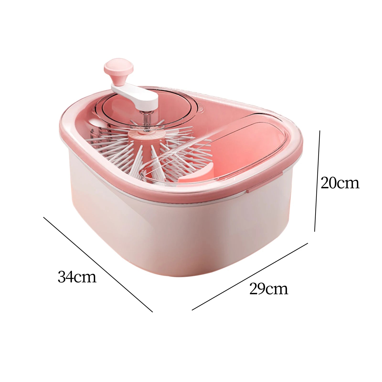 2-in-1 Fruit Washer & Drain Basket – Easy Kitchen Cleaning