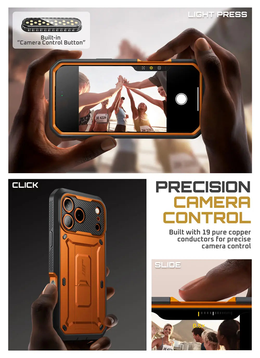 Heavy Duty SUPCASE UB Pro Case for iPhone 17 Pro Max 6.9" – Rugged Full-Body Armor Cover with Built-in Screen Protector