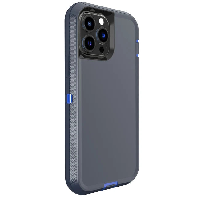 3-in-1 Heavy Duty Armor Case for iPhone 6–16 Series – Shockproof Dust-Proof Protective Cover