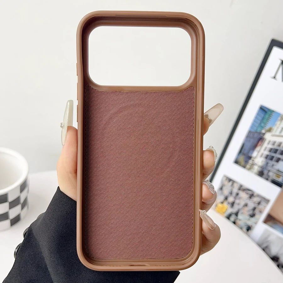 Premium Woven MagSafe Case for iPhone 11-17 Series – Magnetic Protective Cover