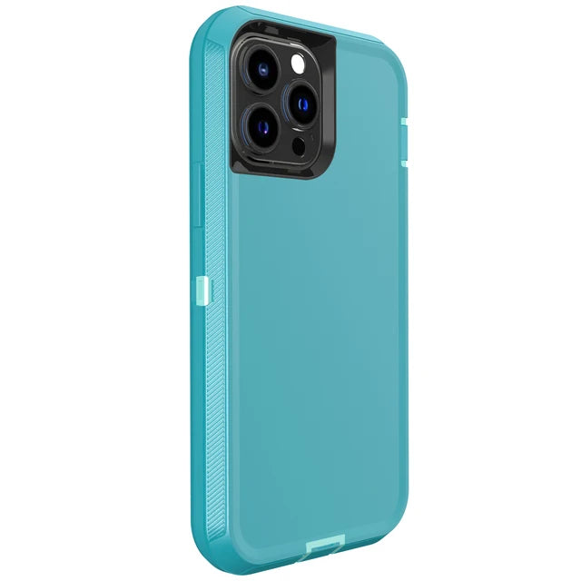 3-in-1 Heavy Duty Armor Case for iPhone 6–16 Series – Shockproof Dust-Proof Protective Cover