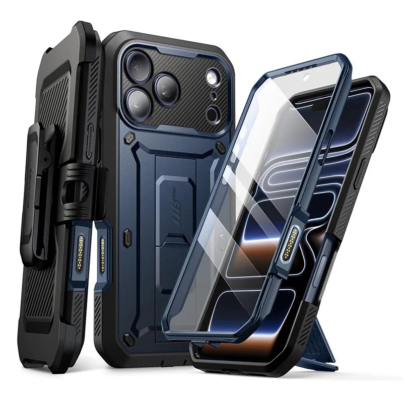 Heavy Duty SUPCASE UB Pro Case for iPhone 17 Pro Max 6.9" – Rugged Full-Body Armor Cover with Built-in Screen Protector