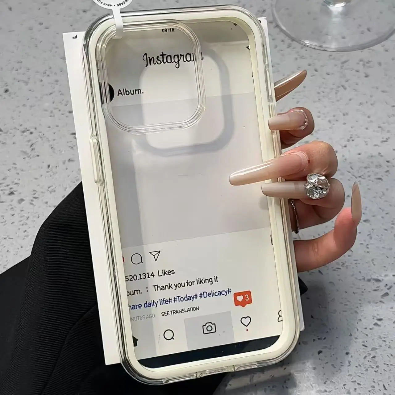 Candy Color Frame Clear Phone Case for iPhone 11–17 Series – Shockproof Acrylic Bumper Protective Cover