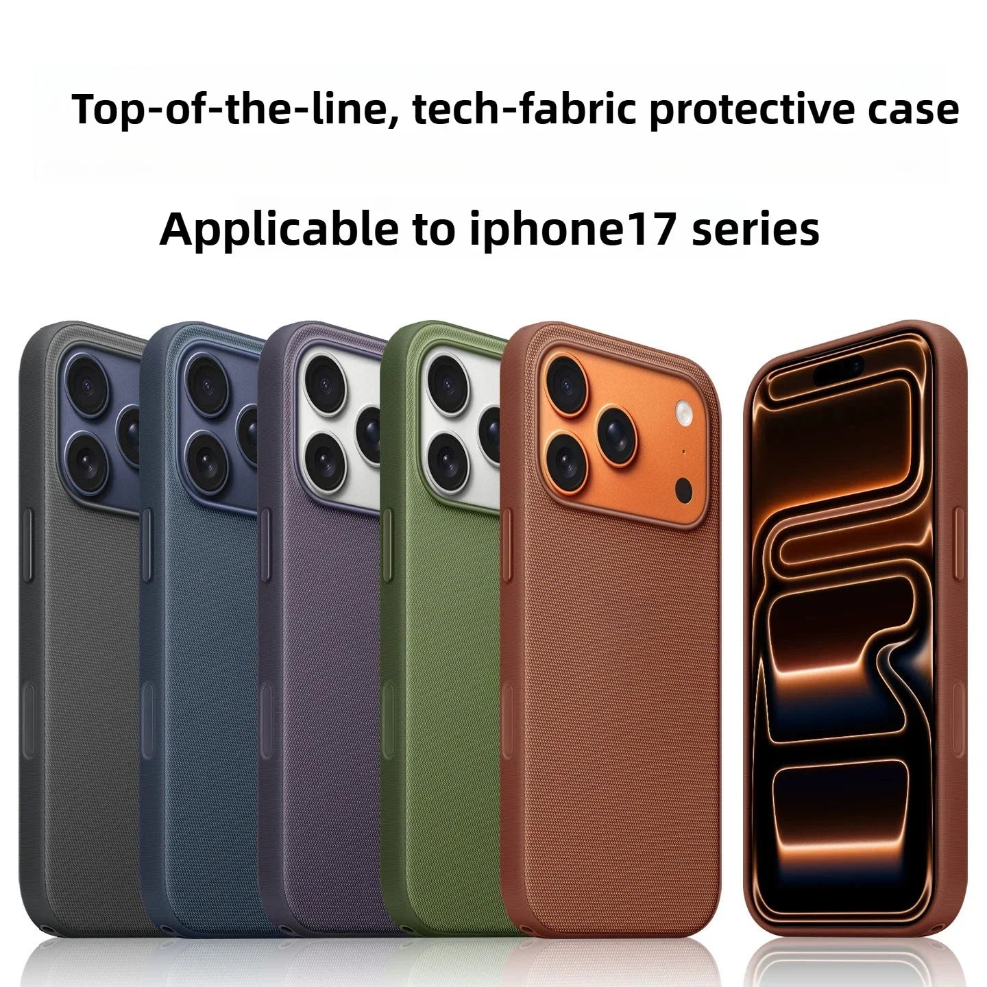 Premium Woven MagSafe Case for iPhone 11-17 Series – Magnetic Protective Cover