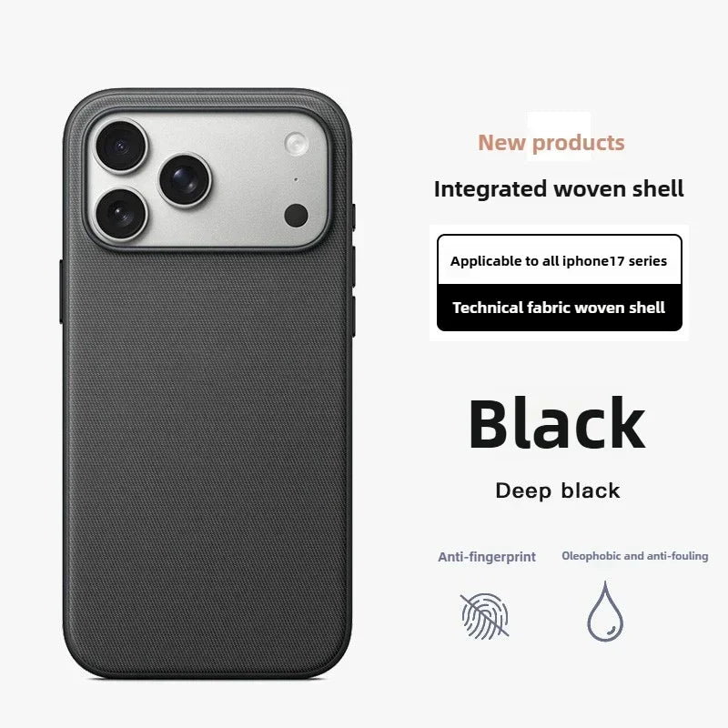 Premium Woven MagSafe Case for iPhone 11-17 Series – Magnetic Protective Cover