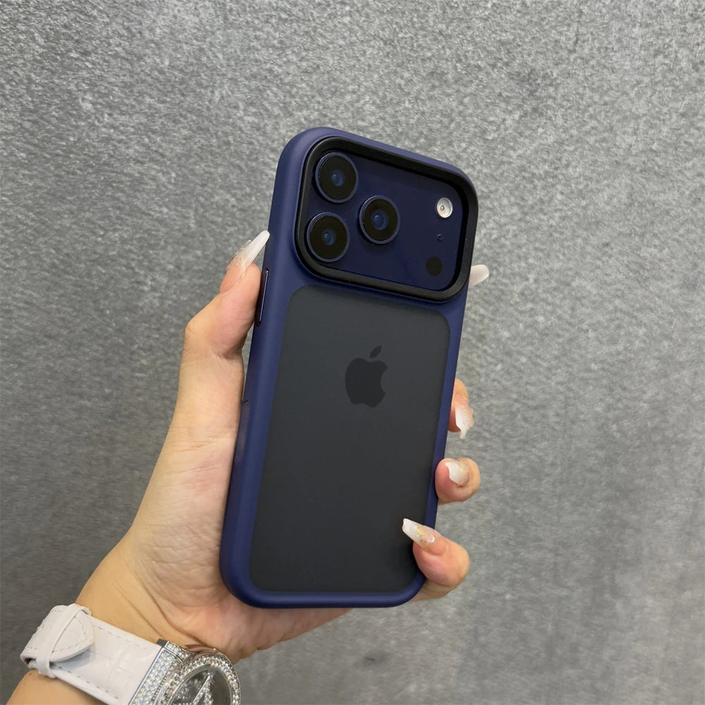 Slim Matte Camera Control Case for iPhone 17 Series – Translucent Shockproof PC + TPU Protective Cover for 17 Pro Max / 17 Pro / 17 Air