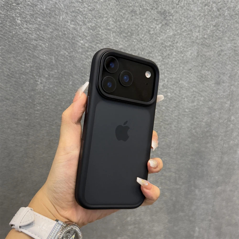Slim Matte Camera Control Case for iPhone 17 Series – Translucent Shockproof PC + TPU Protective Cover for 17 Pro Max / 17 Pro / 17 Air