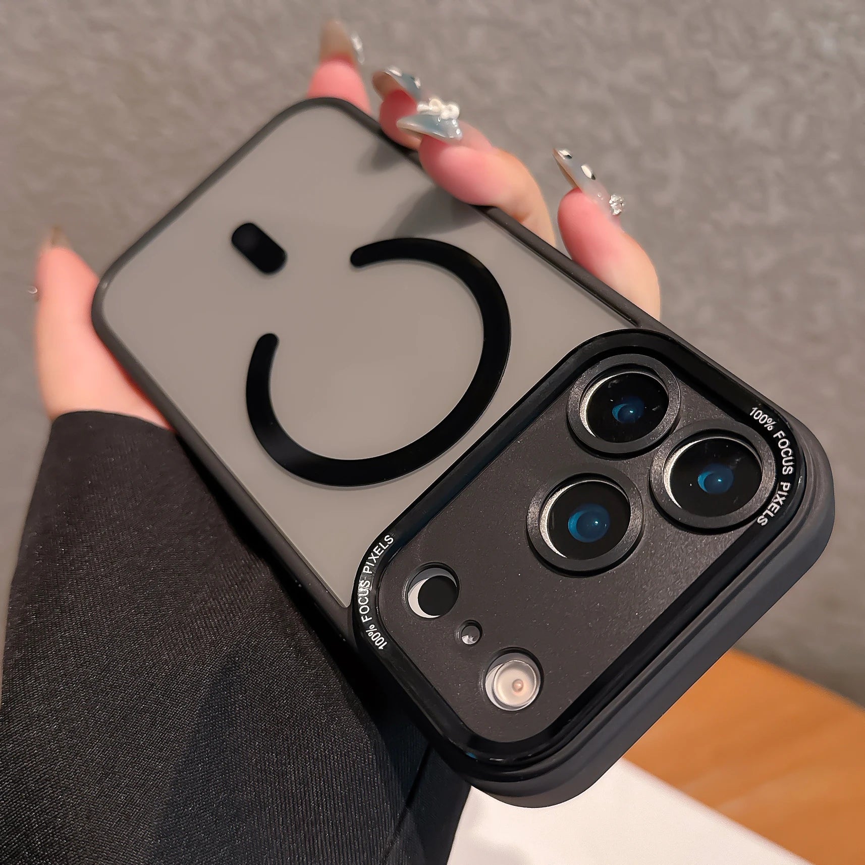 Transparent Metal Camera Bumper Case for iPhone 11–17 Series – MagSafe Compatible Magnetic Clear Protective Cover