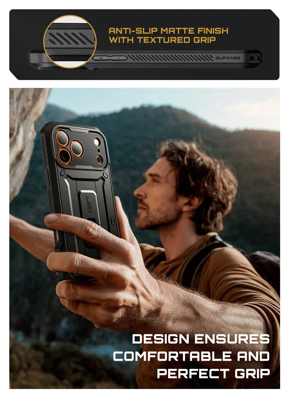 Heavy Duty SUPCASE UB Pro Case for iPhone 17 Pro Max 6.9" – Rugged Full-Body Armor Cover with Built-in Screen Protector