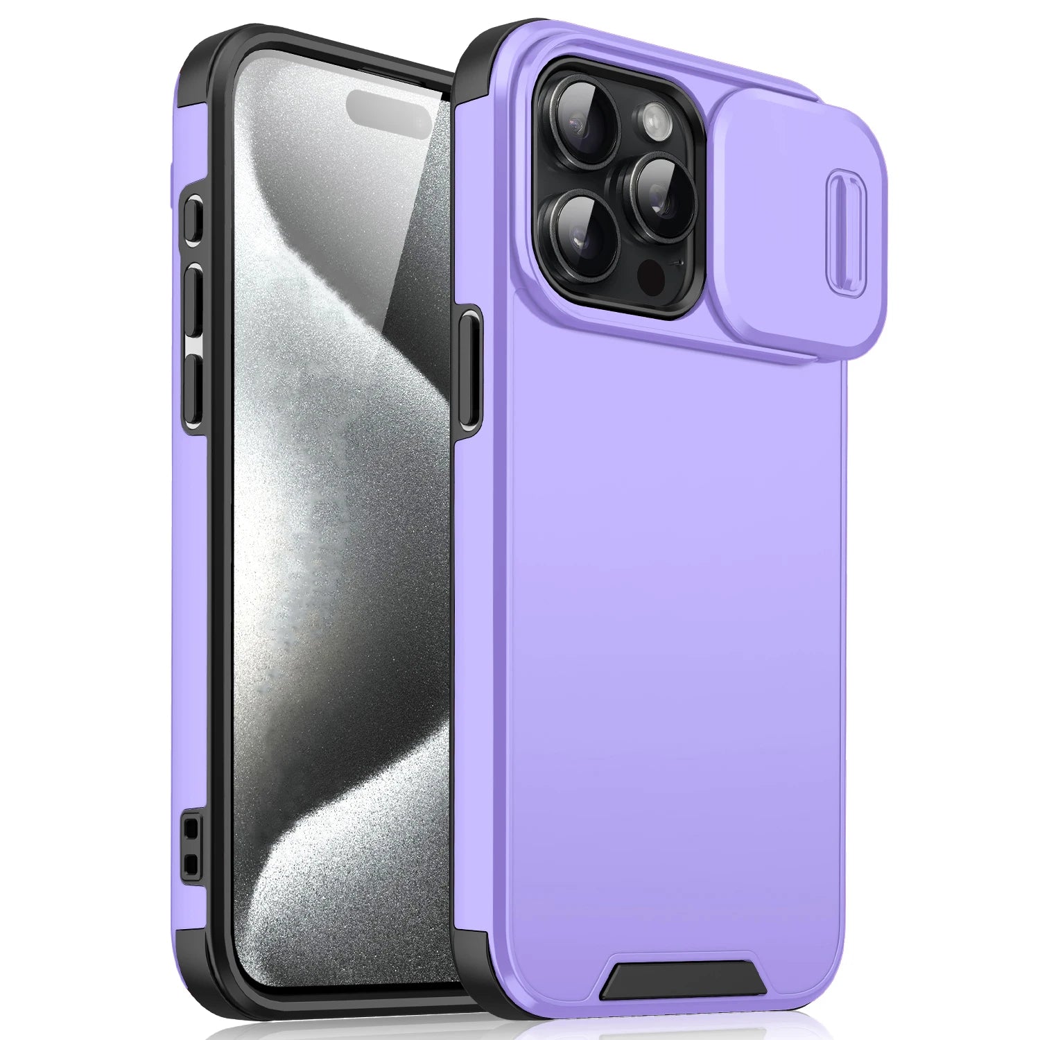 Shockproof Slide Camera Case Compatible with iPhone 11-17 Series – Full Protection Cover