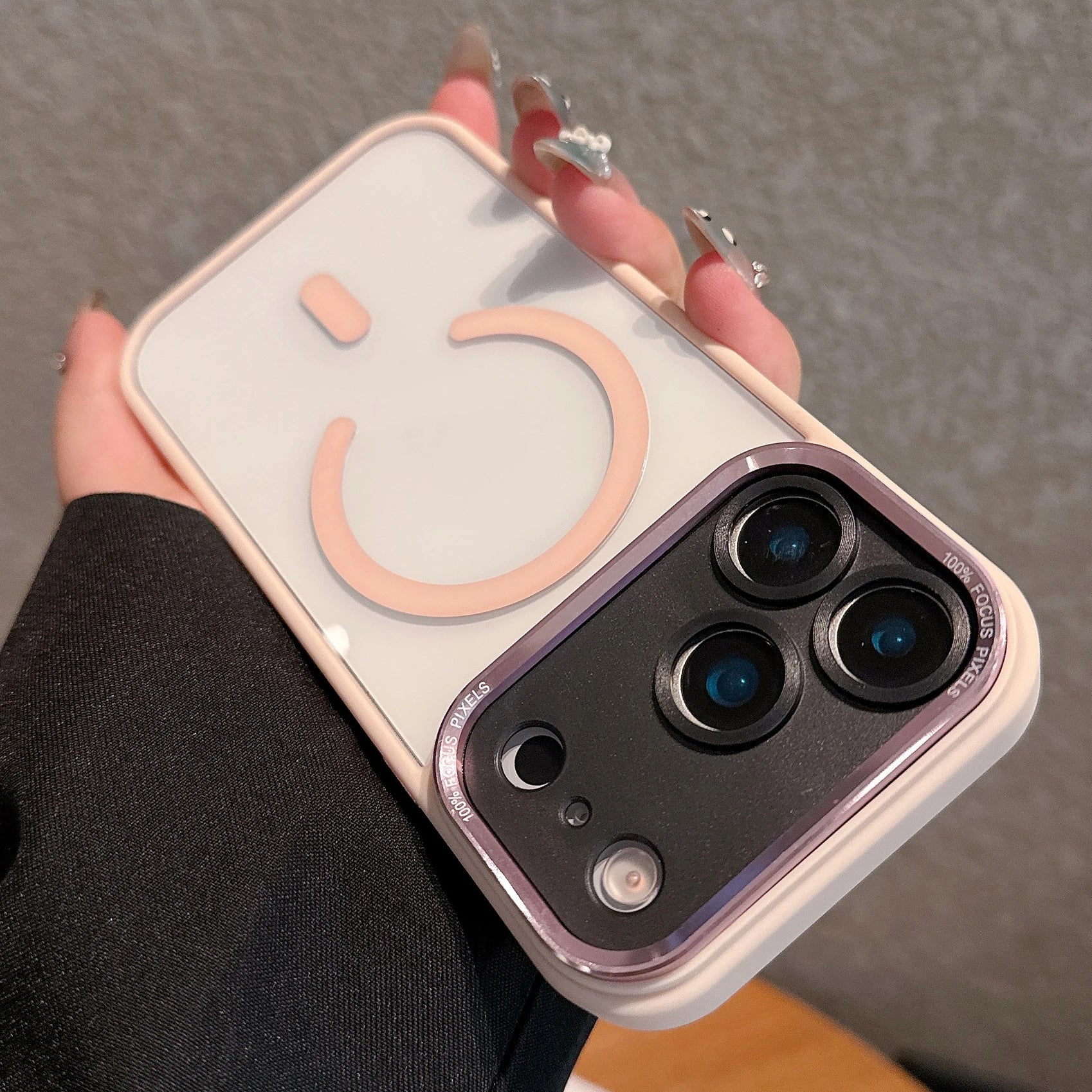 Transparent Metal Camera Bumper Case for iPhone 11–17 Series – MagSafe Compatible Magnetic Clear Protective Cover