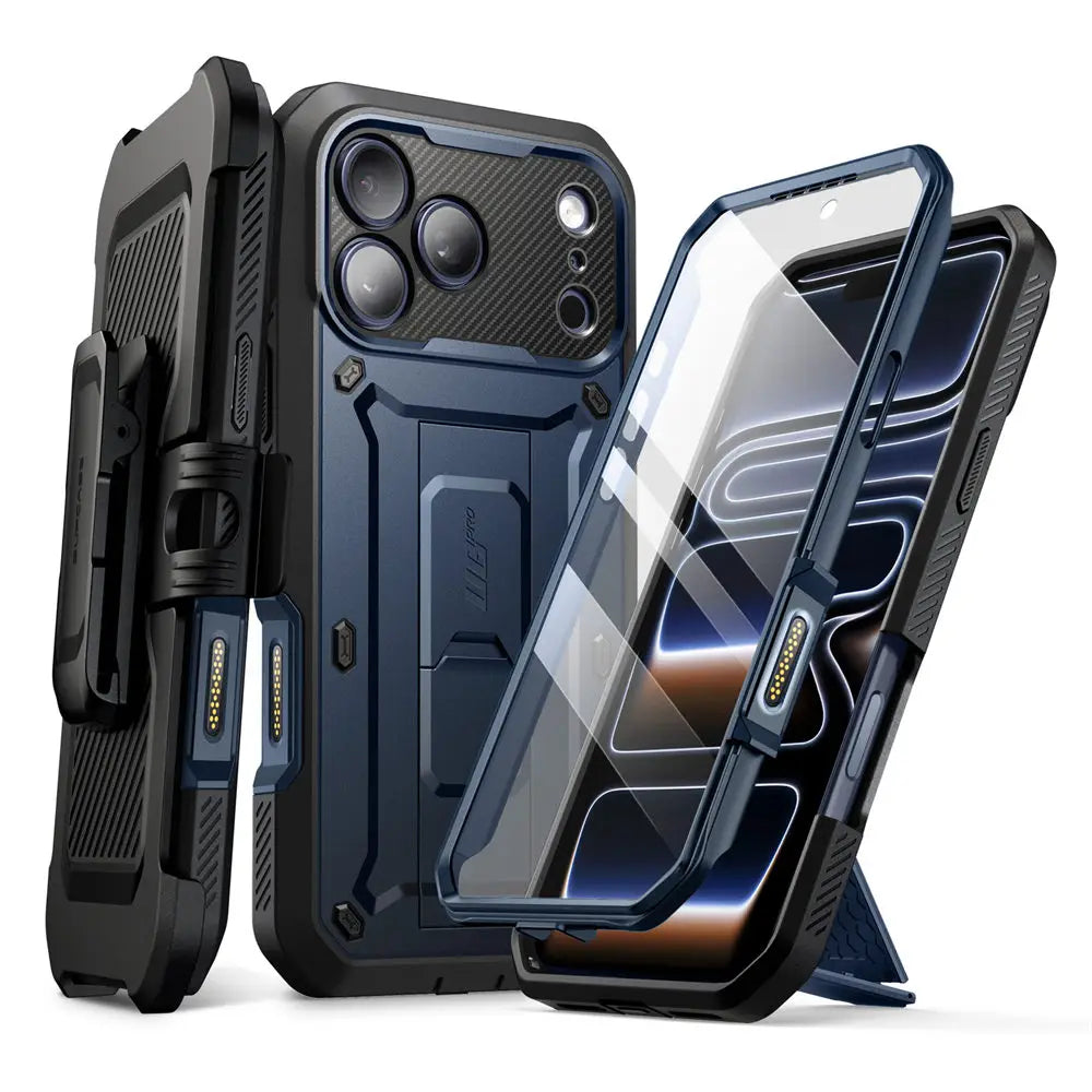 Heavy Duty SUPCASE UB Pro Case for iPhone 17 Pro Max 6.9" – Rugged Full-Body Armor Cover with Built-in Screen Protector