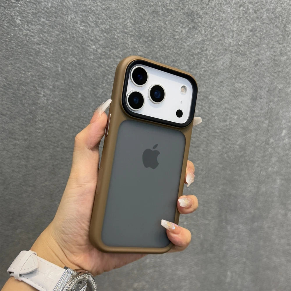 Slim Matte Camera Control Case for iPhone 17 Series – Translucent Shockproof PC + TPU Protective Cover for 17 Pro Max / 17 Pro / 17 Air