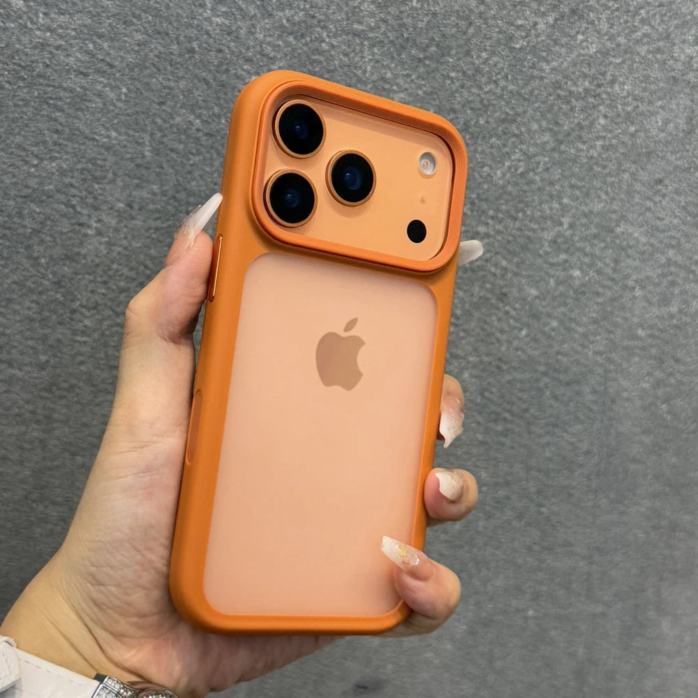 Slim Matte Camera Control Case for iPhone 17 Series – Translucent Shockproof PC + TPU Protective Cover for 17 Pro Max / 17 Pro / 17 Air