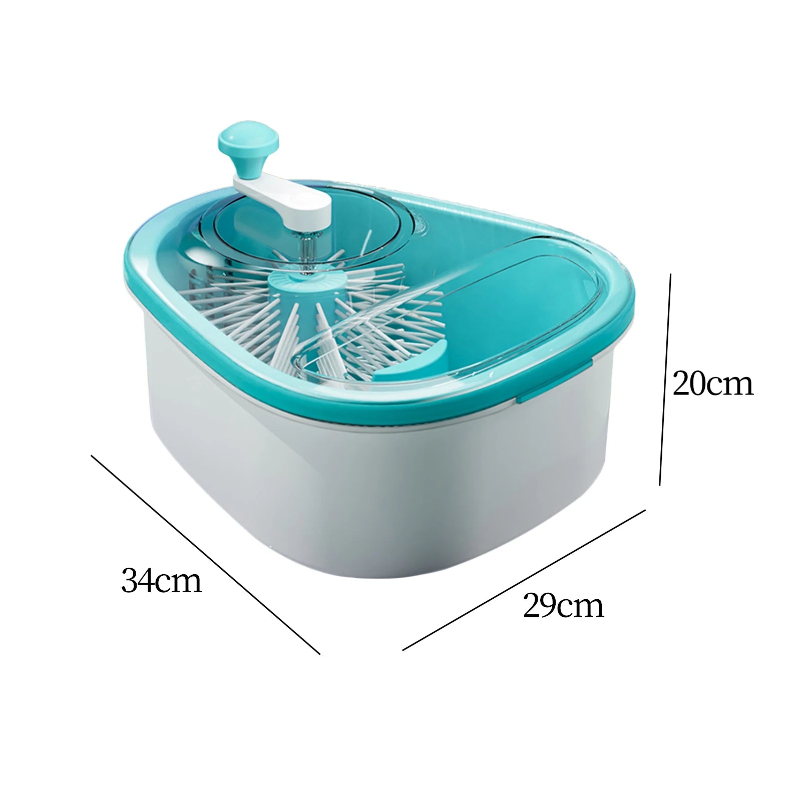 2-in-1 Fruit Washer & Drain Basket – Easy Kitchen Cleaning