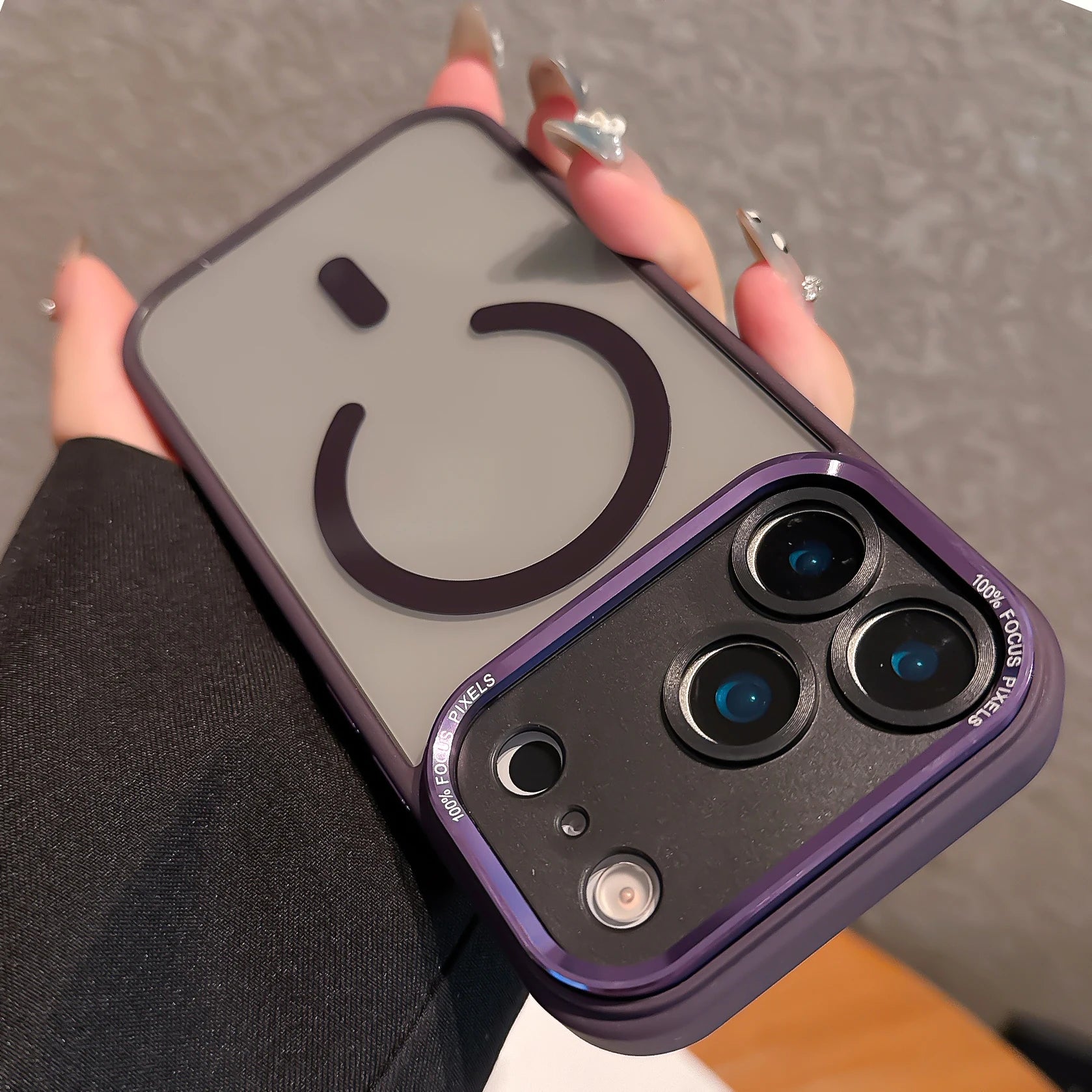Transparent Metal Camera Bumper Case for iPhone 11–17 Series – MagSafe Compatible Magnetic Clear Protective Cover