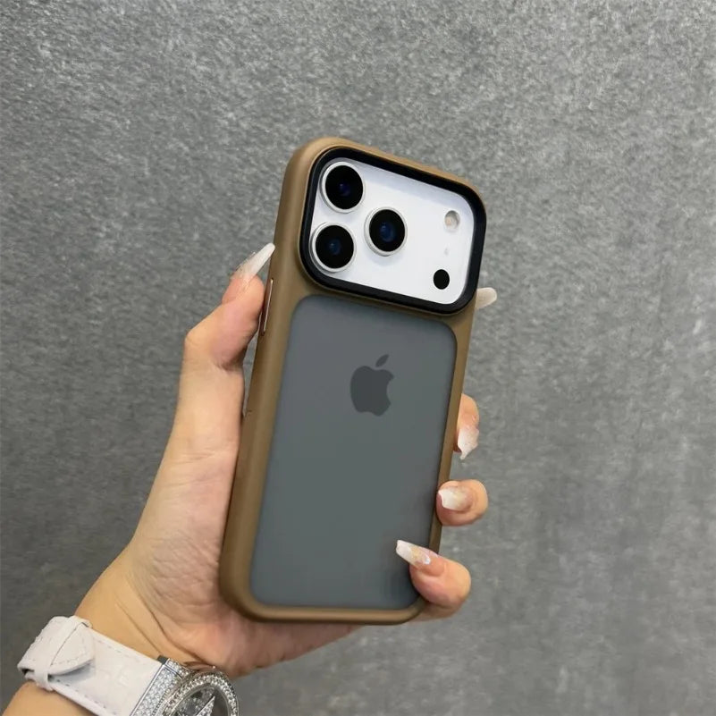 Slim Matte Camera Control Case for iPhone 17 Series – Translucent Shockproof PC + TPU Protective Cover for 17 Pro Max / 17 Pro / 17 Air