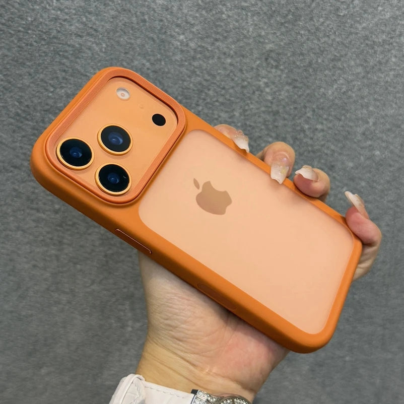 Slim Matte Camera Control Case for iPhone 17 Series – Translucent Shockproof PC + TPU Protective Cover for 17 Pro Max / 17 Pro / 17 Air