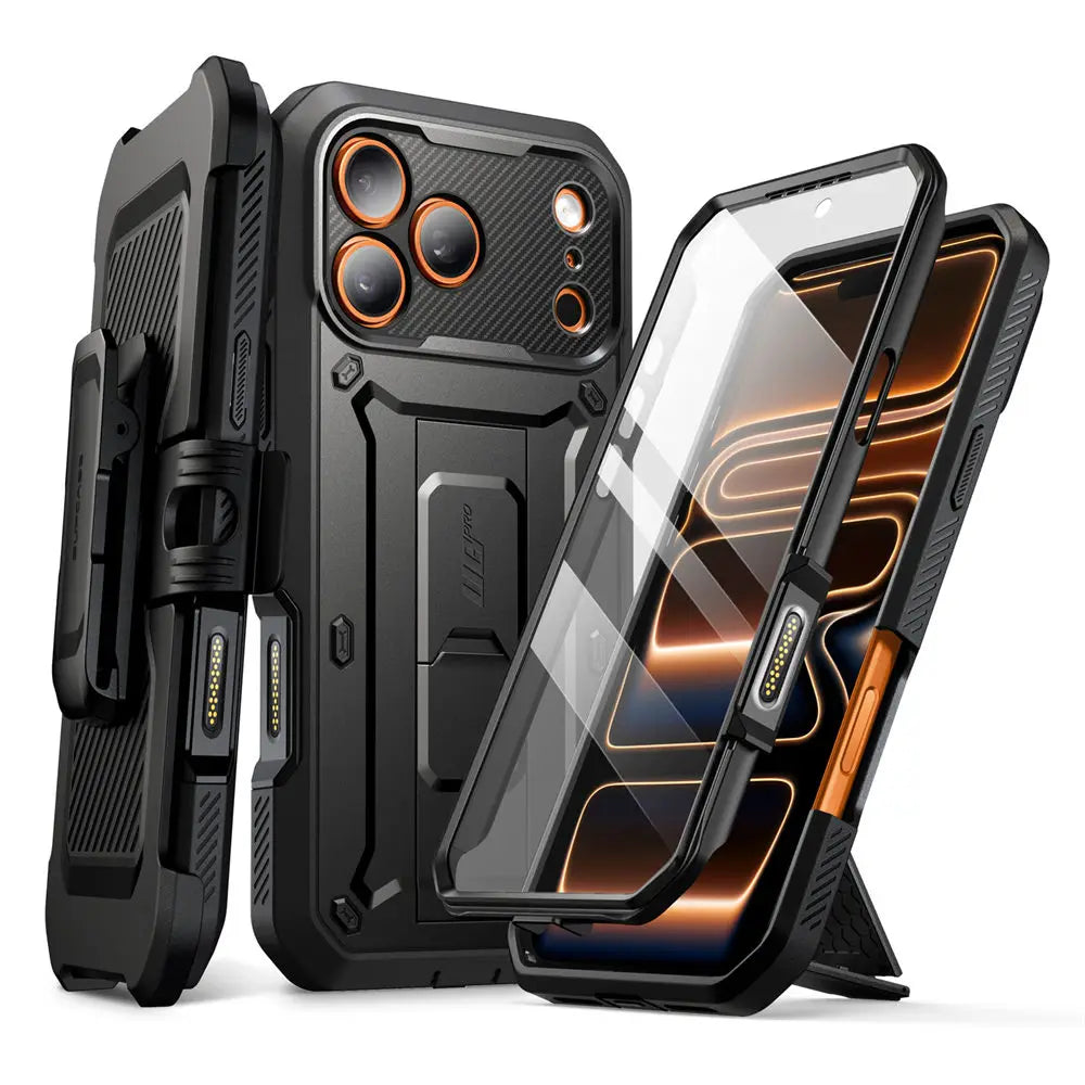 Heavy Duty SUPCASE UB Pro Case for iPhone 17 Pro Max 6.9" – Rugged Full-Body Armor Cover with Built-in Screen Protector