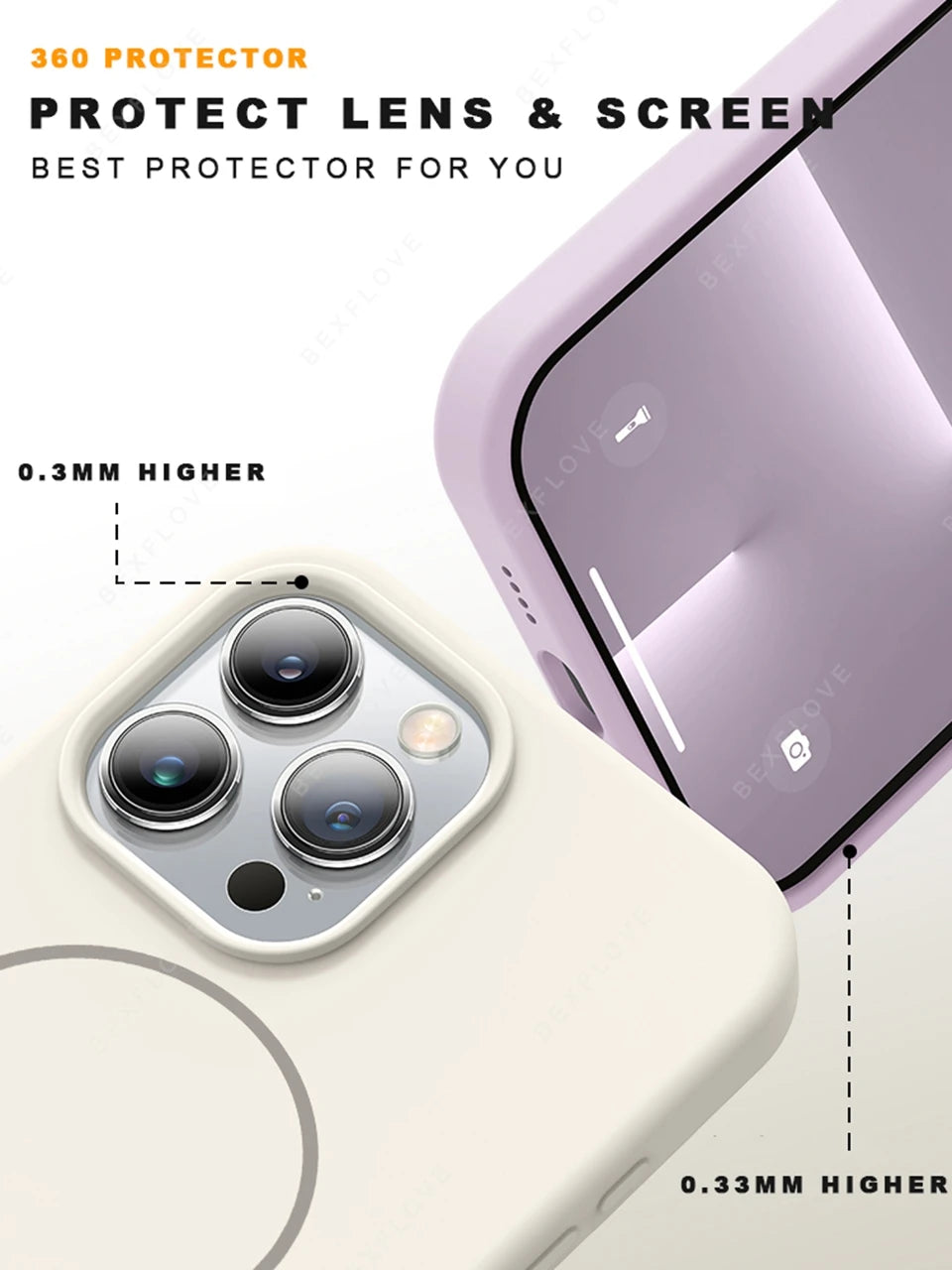 MagSafe Magnetic Lanyard Silicone Phone Case with Strap – Soft Protective Cover for iPhone 11-16 Series
