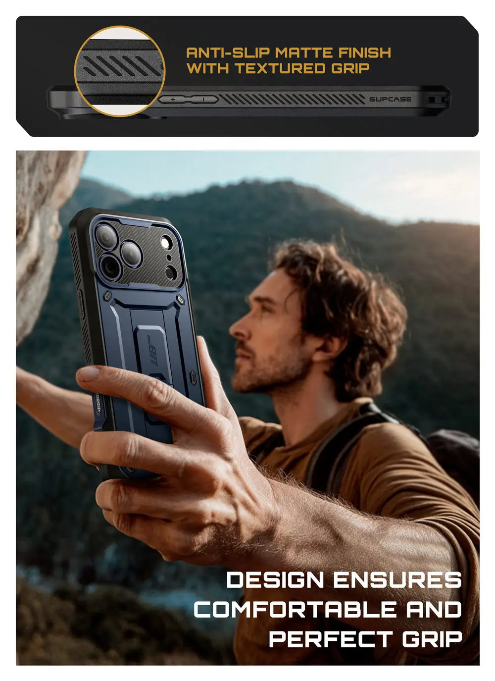 Heavy Duty SUPCASE UB Pro Case for iPhone 17 Pro Max 6.9" – Rugged Full-Body Armor Cover with Built-in Screen Protector