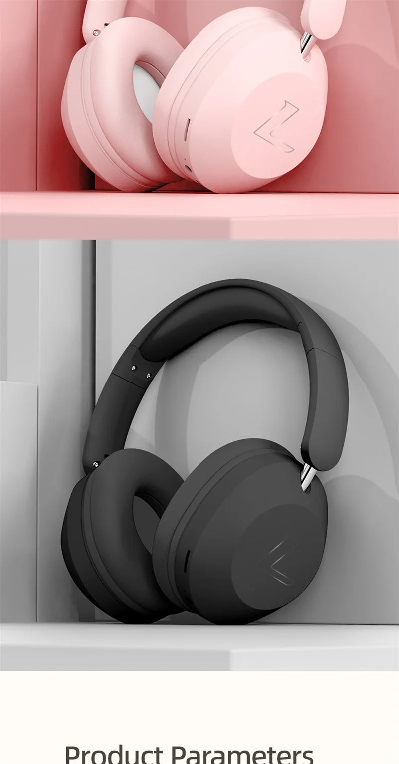 SY-T4 Wireless Bluetooth Headphones – Foldable Rotatable Music & Gaming Headset with Noise Reduction Mic and TF Card Support