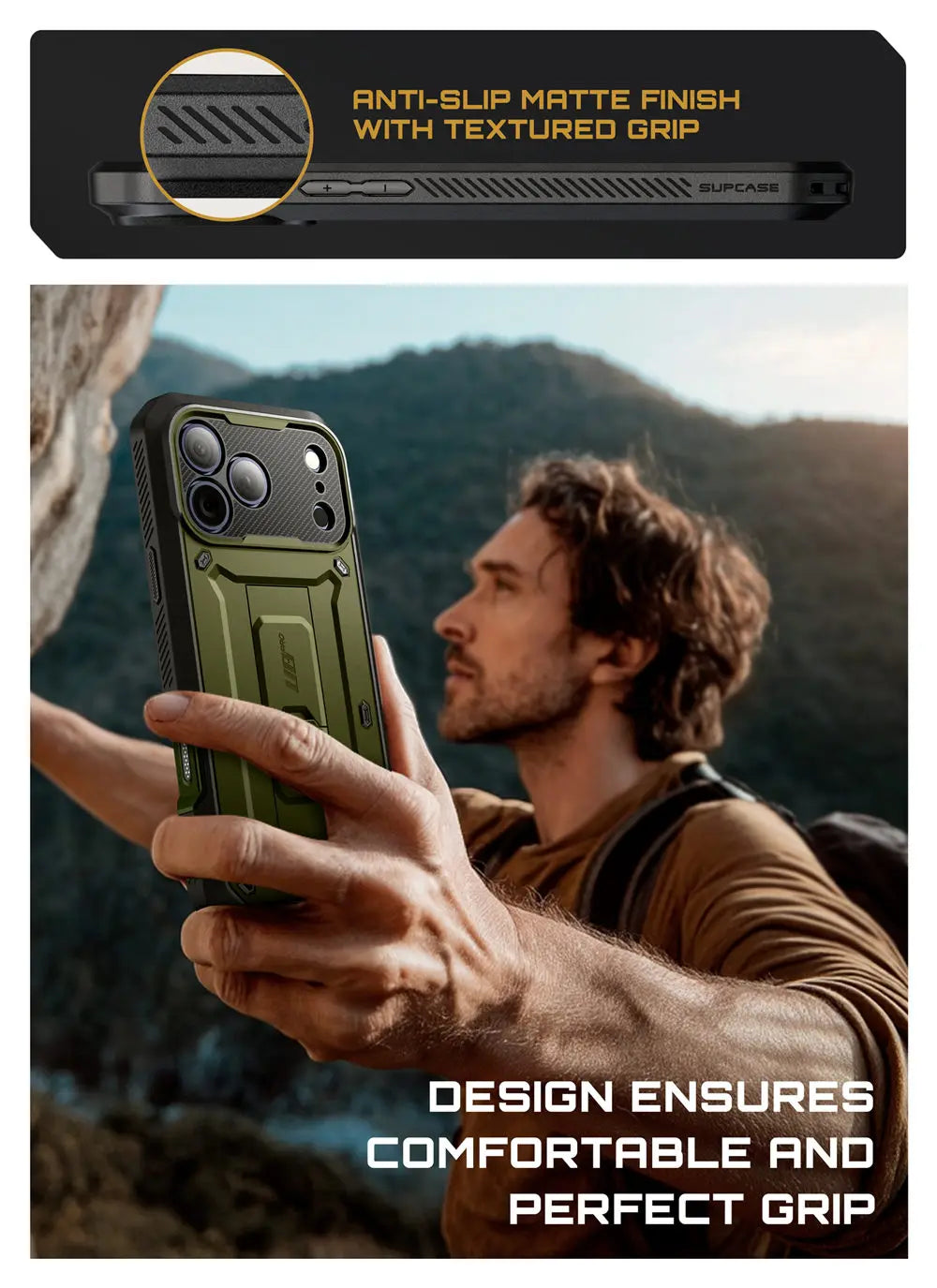 Heavy Duty SUPCASE UB Pro Case for iPhone 17 Pro Max 6.9" – Rugged Full-Body Armor Cover with Built-in Screen Protector